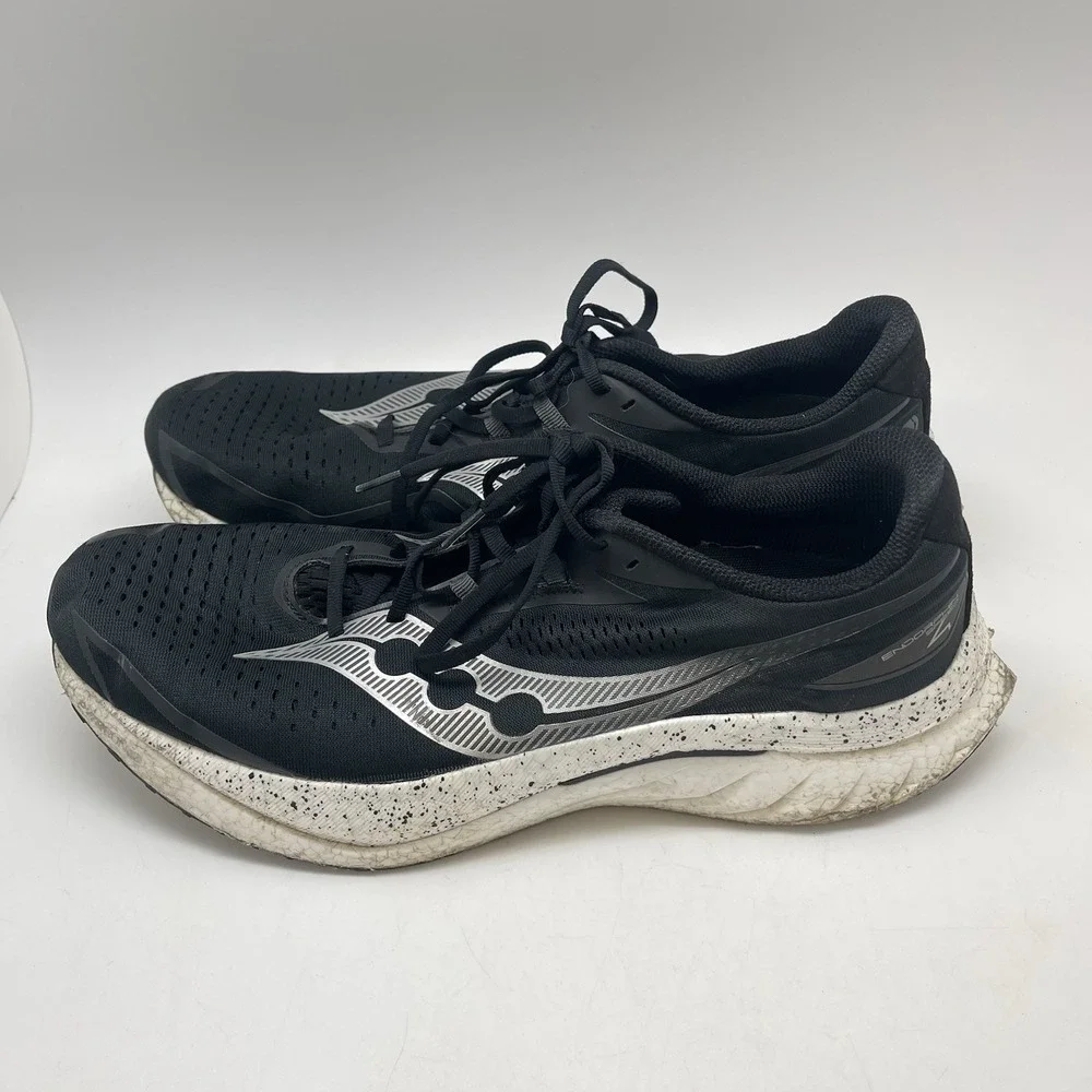 Saucony Sneakers Mens 14 Endorphin‎ Speed 4 S20940-100 Black Running Gym Shoes